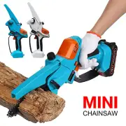 For Makita 18V Battery Mini Cordless Chainsaw Electric Chain Saw Wood Cutter LCD
