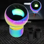 M8/M10/M12 5-SPEED MT/MANUAL TRANSMISSION ALUMINUM ROUND SHIFTER KNOB NEO CHROME