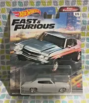 HOT WHEELS PREMIUM FAST & FURIOUS 70 CHEVY CHEVELLE SS NEW
