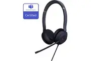 Yealink UH37 Dual MicrosoftTeams Certified USB Wired Headset USB-C/A PROFESSIONAL USB HEADSET Dual Noise-Cancelling, USB-C to USB-A adapter