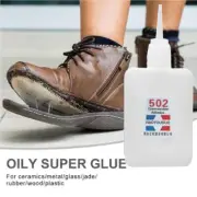 40ML Super 502Glue Cyanoacrylate Instant Adhesive Strong Fast Repair Quickdrying