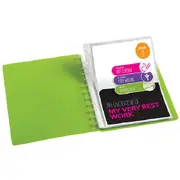 Colourhide My Custom Display Book Heavy Weight Pocket Refills Sleeves A4 Clear Pack 100