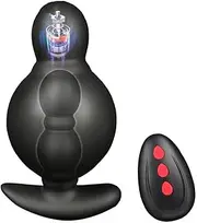 Silent Vibrating Huge Inflatable Anal Dildo Vibrating Butt Plug Sex Toys Remote Control Prostate Vibrator