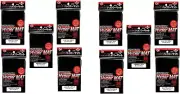 Hyper Matte Sleeves Black ×10 Sets (10 Packs/Total 800 Sheets) ( Japan Import )