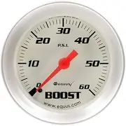 Equus 8256 2" Boost Gauge with Multi Color Back Light