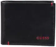 [GUESS] Mens Leather Slim Bifold Wallet Wallet