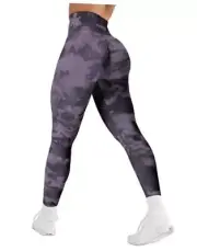 Workout Leggings for Women Jada Leggings Scrunch Medium Purple Night Marble