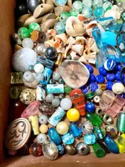 DESTASH Colorful Assorted Beads Charms DIY Jewelry Findings Crafts Junk Drawer