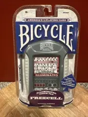 Bicycle Freecell Illuminated Touch Pad Electronic Handheld Card Game Brand NEW
