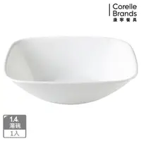 在飛比找momo購物網優惠-【CORELLE 康寧餐具】純白方型1.4L湯碗(2348)