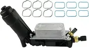 MAX COOL Oil Cooler Filter Adapter Housing Replacement Suitable for Jeep Grand Cherokee 2011-2013 3.6L