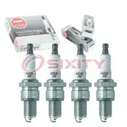 4 pcs NGK V-Power Spark Plugs for 1960-1966 Austin Mini 850 0.8L L4 - Engine em