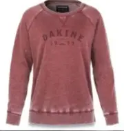 Dakine Women’s Constance Crewneck Fleece, Andorra, Medium