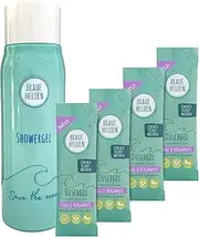 Blaue Helden Shower Gel Fig & Bergamot Starter Set + 4x Refill Powder