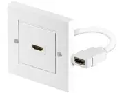 Goobay HDMI Wall Socket Gold-plated