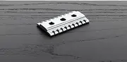 West Coast Shaving Toothsome Safety Razor Base Plate Only Designed by Charcoal Goods