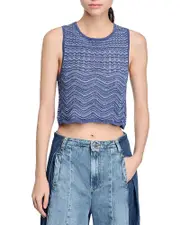 Sandro Glitter Knit Jumper