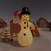 NNEVL Christmas Inflatable Snowman with LEDs 805 cm