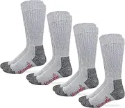 [Wrangler] mens Riggs Workwear Over the Calf Work Boot 4 Pair Pack Casual Sock