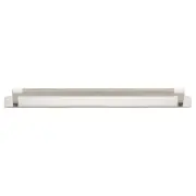 Brunswick Cabinet Pull With Backplate Satin Nickel Ctc320Mm