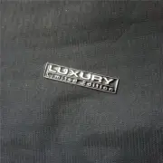 1x Chrome Black LUXURY Limited Edition Metal Sticker Badge Emblem Decal 3D Turbo (for: MG)