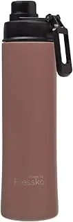 made by Fressko | Move Wide Mouth Insulated Stainless Steel Water Bottle Tuscan | with Sip Lid | 22 oz 660ml |BPA-Free | Leak Proof Lid