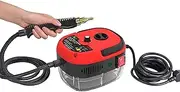 High Pressure Steam Cleaner, 2500W Automatic Portable Steam Cleaning Machine, Suitable for Kitchen Furniture, Bathroom, Windows, Cars (Red)