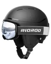 Ski Helmet and Goggles Set, Snowboard Helmet Goggles for Men Women & Youth, S...