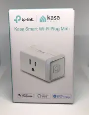 Kasa Smart Wi-Fi Plug Mini By tp-link - Flexible Control - Sealed - Brand New