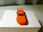 NEW TYCO MATTEL 440X2 WIDE PAN CHASSIC TYCO TEST SHOT SUPERBIRD IN ORANGE NEW