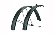 SKS 28" Bluemels Matt U Long 75 Mudguard Set for 56-66mm Tires Black