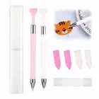 6pcs Acrylic Nail Decor Picker Smooth Line And Round Edge No Burr Economic Pen