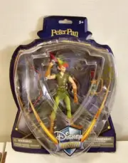 Disney Store Disney Heroes -Peter Pan 7” figure -package damage, New -MISP
