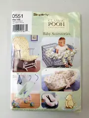 Simplicity Sewing Pattern 0551 Baby Uncut Classic Disney Pooh covers inserts