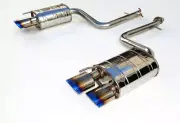 Invidia Titanium Quad Rolled Tip Axel-Back Exhaust for 2015+ Lexus RC350/200T (for: Lexus)