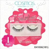 在飛比找樂天市場購物網優惠-COSMOS自黏假睫毛(101)-單對E41036(不需要另