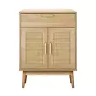 Sideboard Rattan Hallyway Table Wood