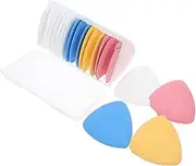 jojofuny 20pcs Professional Triangle Tailor Chalk for Sewing Dressmaking Craft Projects Versatile Fabric Marker with Application Convenient Storage Box Multi Color Options