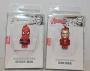 Marvel Avengers Iron Man & Spider-Man Flash Drive USB 2.0 16GB PC New Tribe