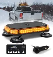 Roof Top Strobe Beacon Light Bar Hazard Warning Emergency Flashing Plow Lights