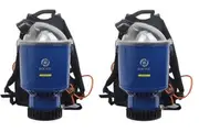 2 Pacvac Superpro Commercial Backpack Vacuum Cleaners