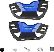 Motorcycle Cylinder Head Guard R1200GS 2004 2005 2006 2007 2008 2009 2010 Engine Guard Protector Cover for BMW R1200R R1200ST R1200GS Adventure (Color : Black-Blue)