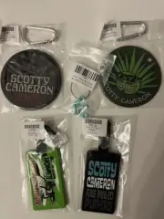Scotty Cameron Golf Lesh & Bag Tags Lot Key Chain Accessories Agave Man Tiffany