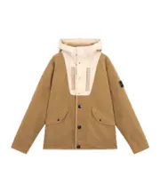 Stone Island Logo Patch Hooded Jacket M,XXL,XXXL Biscuit