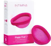 Ziggy Cup 2 - New Generation Ultra-Thin Flat-Fit Reusable Menstrual Disc (Size B