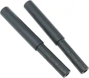FMHXG 2PCS Carbon Brazed Extension Rod Golf Shaft 0.490 in Repair Equipment Accessories Universal Extender for Iron Wood Putter Steel Graphite Shafts