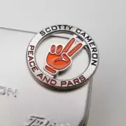 SCOTTY CAMERON PEACE AND PARS BALL MARKER COIN