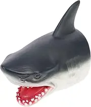 Sosoport Shark Hand Puppet Realistic Animal Figure Glove for Interactive Educational Model for Parent Bonding and Engaging Puppet for Creative Play