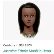 Manikin Head, Celebrity E805 JASMINE budget