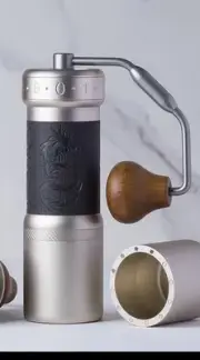 1Zpresso K-Ultra Manual Coffee Grinder Silver w Carrying Case, Limited Edition